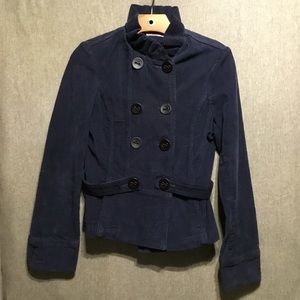 HUDSON JEANS Corduroy Peacoat